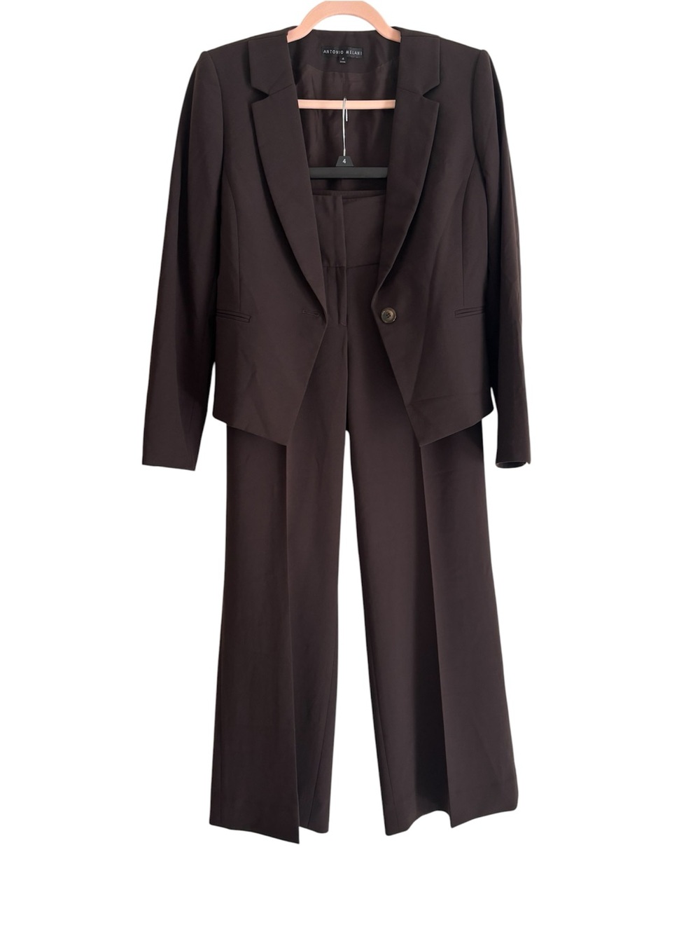 ANTONIO MELANI Dark Brown Women’s Suit